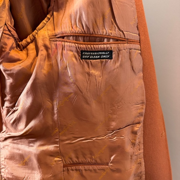 Vintage Yves Saint Laurent Wool Blazer Tailored Oversized Fit - Picture 10 of 11